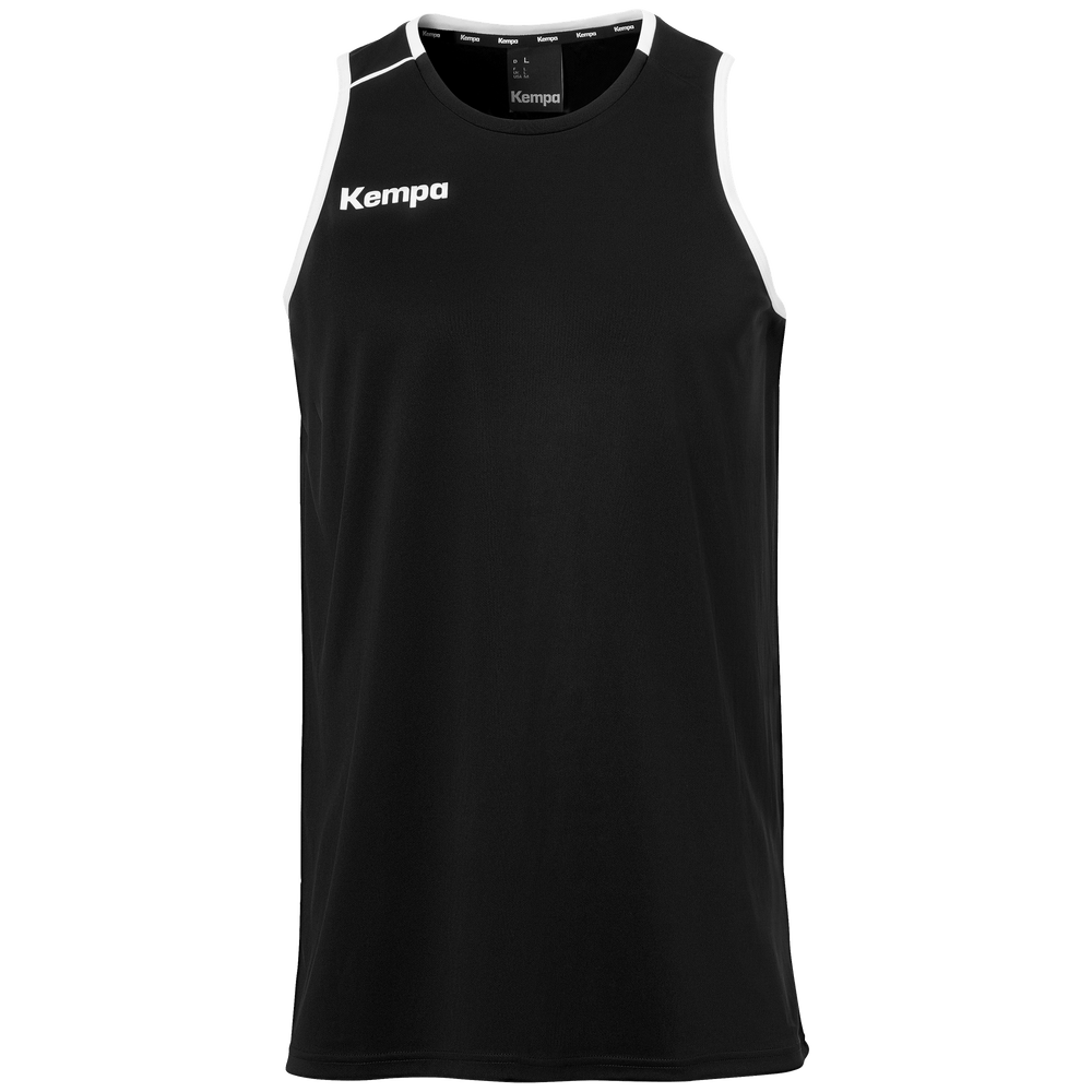 KEMPA Player Tank Top Kind (schwarz/weiß)