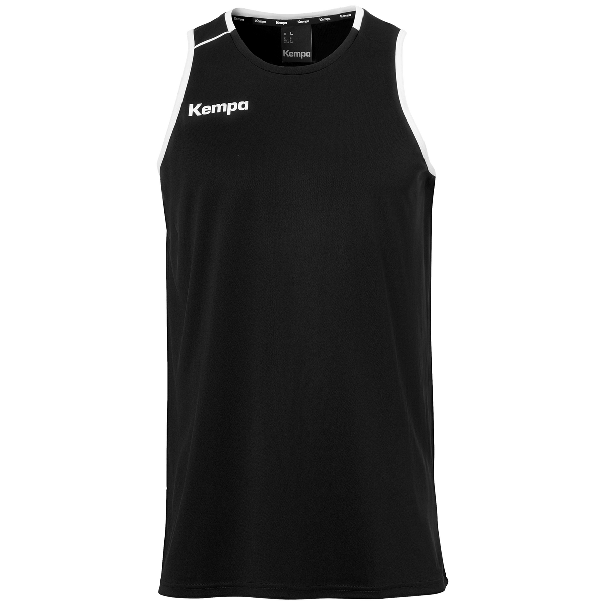 KEMPA Player Tank Top Kind (schwarz/weiß)