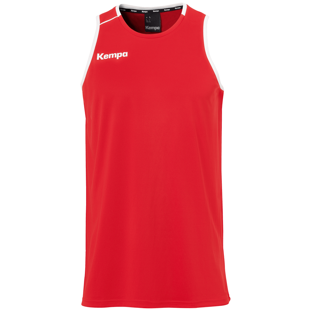 KEMPA Player Tank Top Kind (rot/weiß)