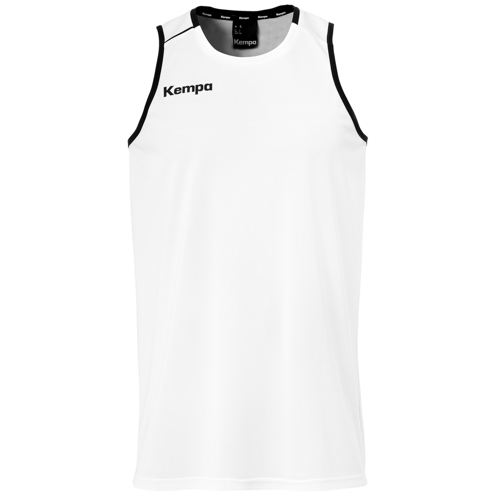 KEMPA Player Tank Top Kind (weiß/schwarz)