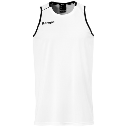 KEMPA Player Tank Top Kind (weiß/schwarz)