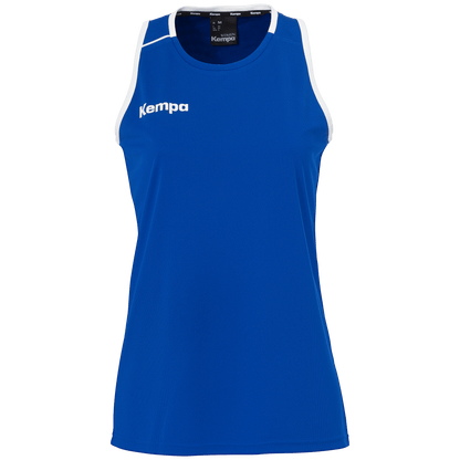 KEMPA Player Tank Top Damen (royal/weiß)