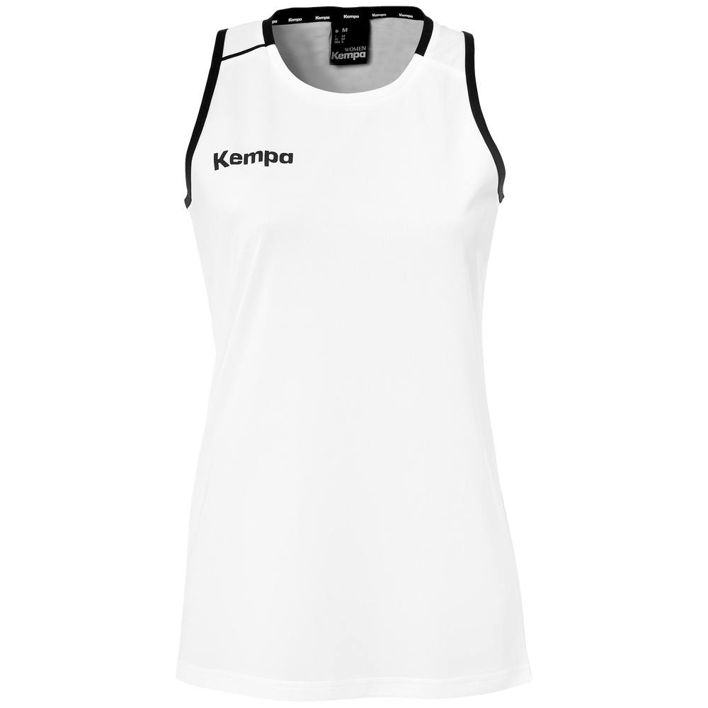 KEMPA Player Tank Top Damen (weiß/schwarz)