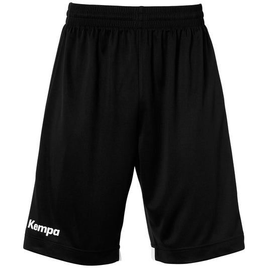 KEMPA Player Long Shorts Kind Schwarz