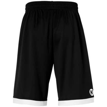 KEMPA Player Long Shorts Kind (schwarz/weiß)