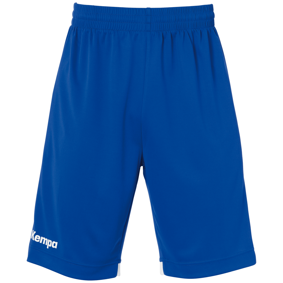 KEMPA Player Long Shorts Kind (royal/weiß)