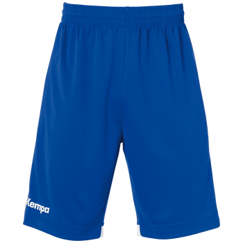 KEMPA Player Long Shorts Kind (royal/weiß)