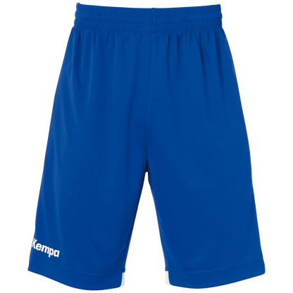 KEMPA Player Long Shorts Kind (royal/weiß)