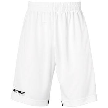 KEMPA Player Long Shorts Herren Weiß
