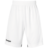 KEMPA Player Long Shorts Kind (weiß/schwarz)