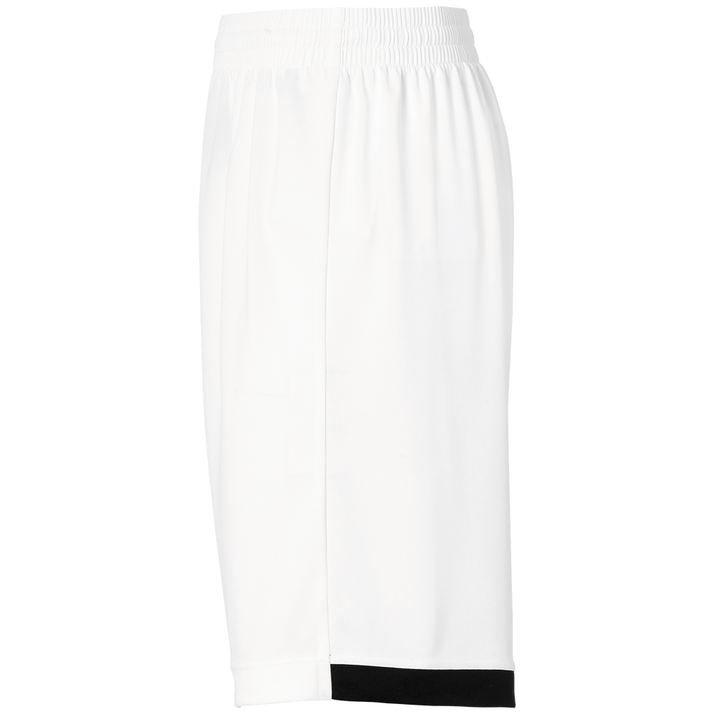 KEMPA Player Long Shorts Kind (weiß/schwarz)
