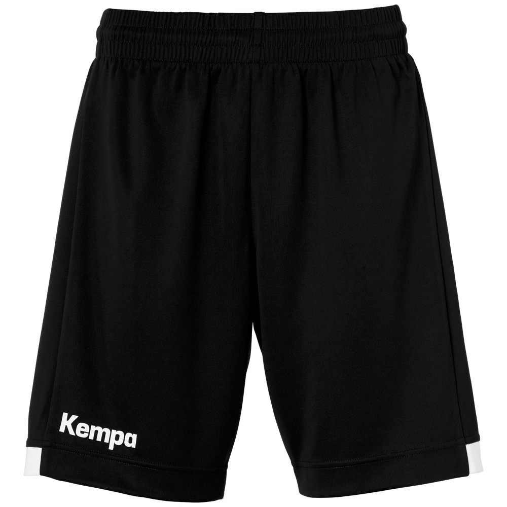KEMPA Player Long Shorts Damen (schwarz/weiß)