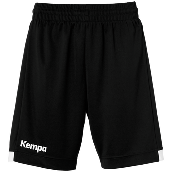 KEMPA Player Long Shorts Damen (schwarz/weiß)