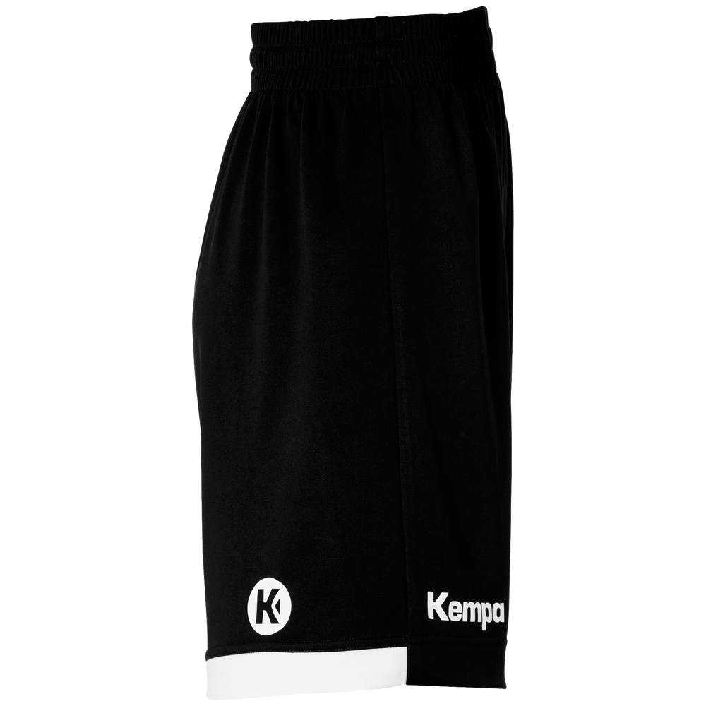 KEMPA Player Long Shorts Damen (schwarz/weiß)