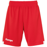 KEMPA Player Long Shorts Damen (rot/weiß)