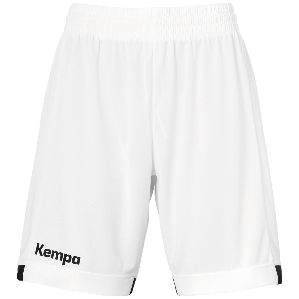 KEMPA Player Long Shorts Damen (weiß/schwarz)