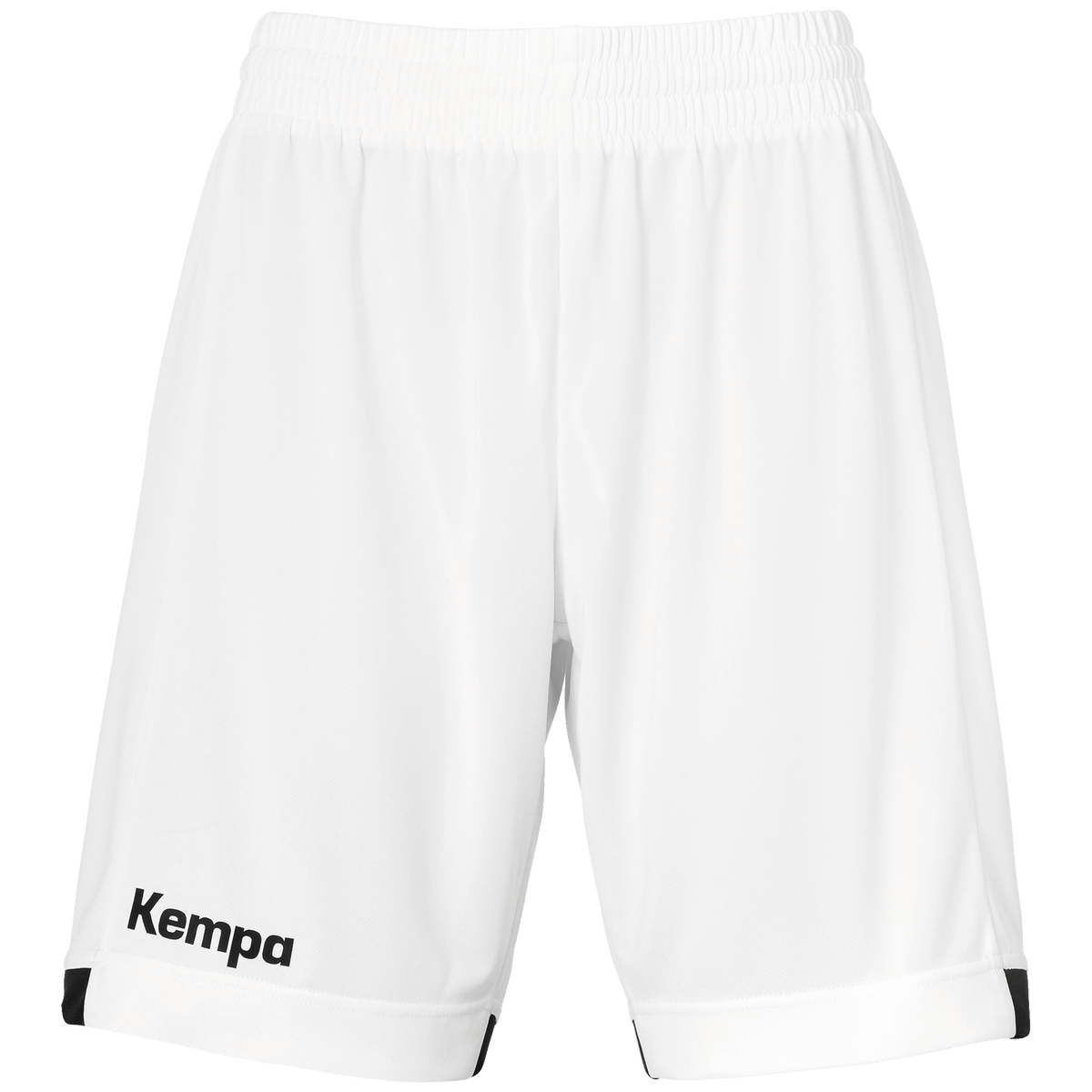 KEMPA Player Long Shorts Damen (weiß/schwarz)
