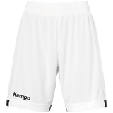 KEMPA Player Long Shorts Damen (weiß/schwarz)