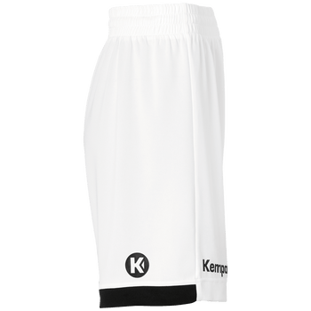 KEMPA Player Long Shorts Damen (weiß/schwarz)