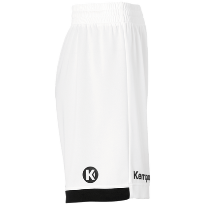 KEMPA Player Long Shorts Damen (weiß/schwarz)