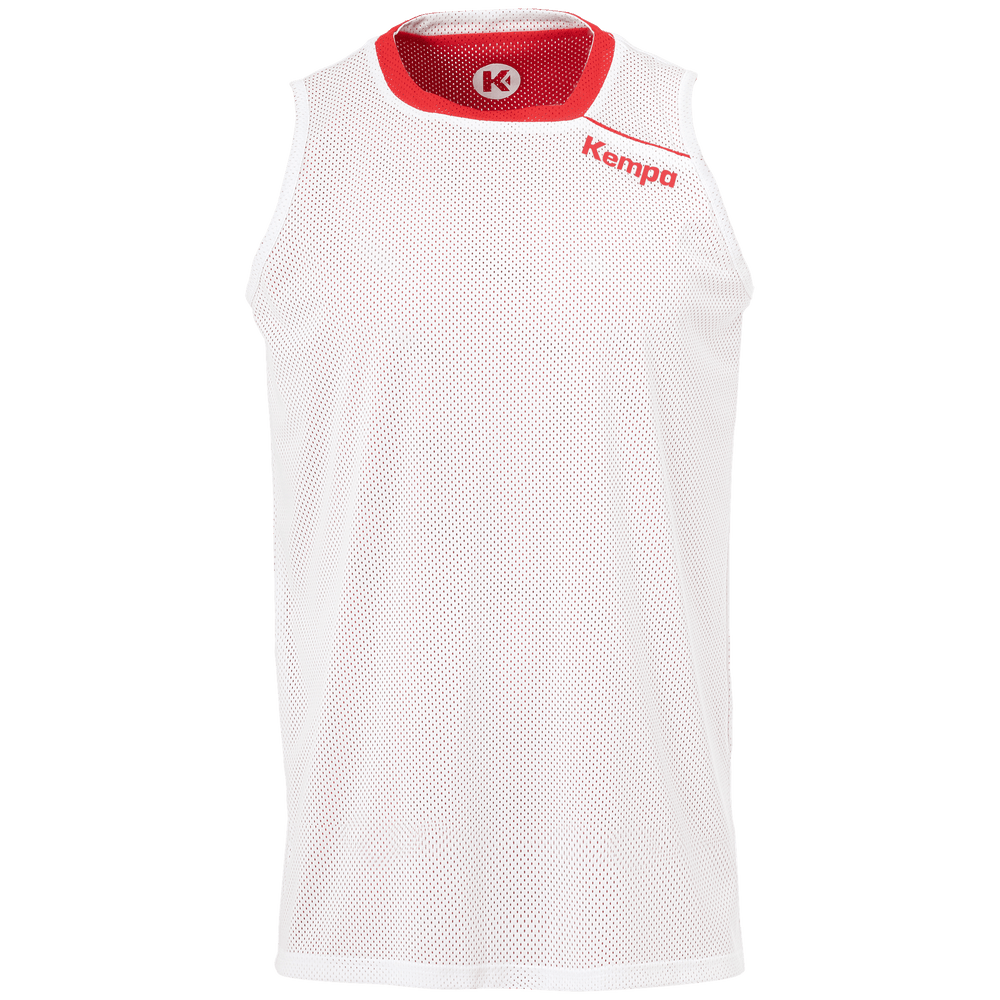 KEMPA Reversible Tank Top Kind (rot/weiß)