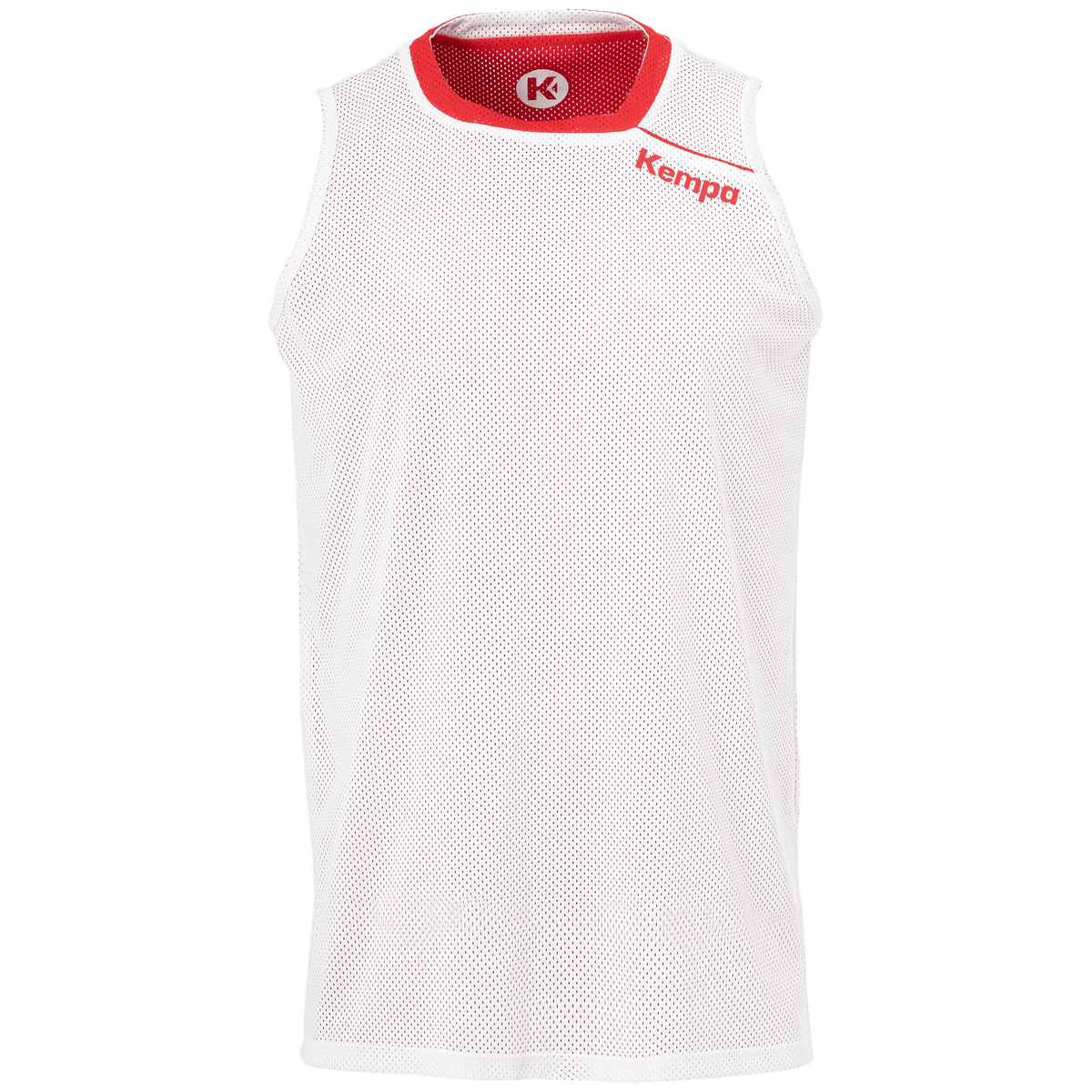 KEMPA Reversible Tank Top Kind (rot/weiß)