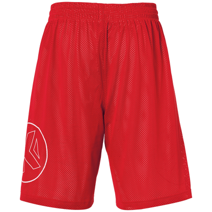 KEMPA Reversible Shorts Kind (rot/weiß)