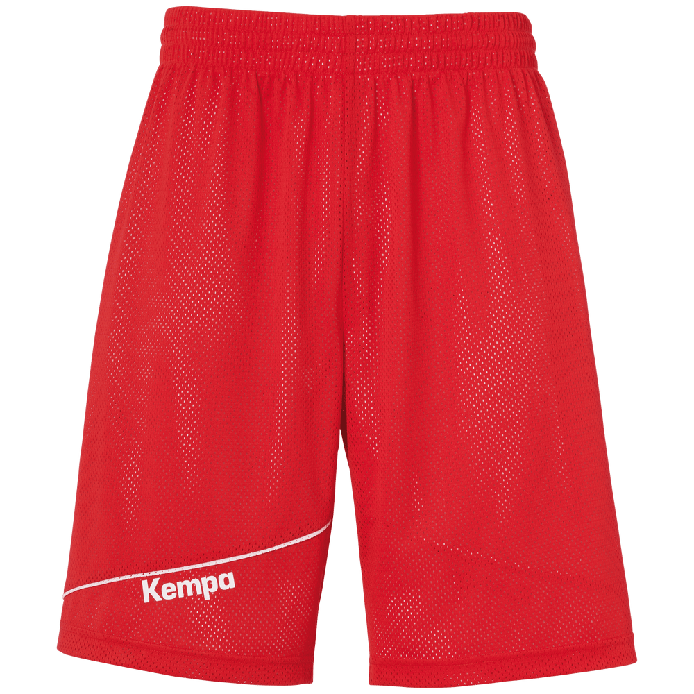 KEMPA Reversible Shorts Kind (rot/weiß)