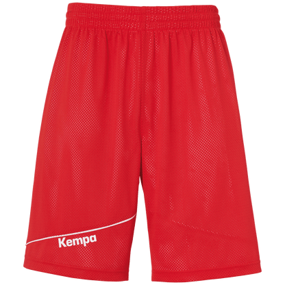 KEMPA Reversible Shorts Kind (rot/weiß)