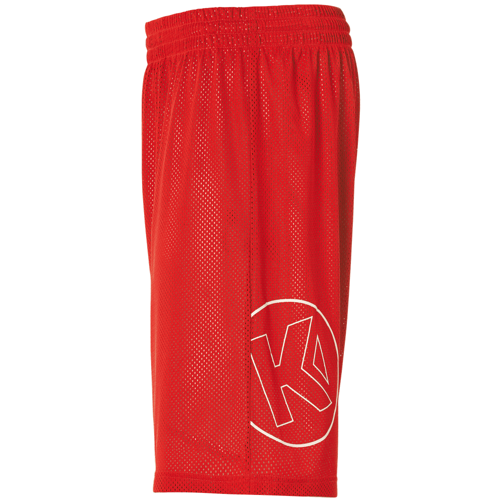 KEMPA Reversible Shorts Kind (rot/weiß)