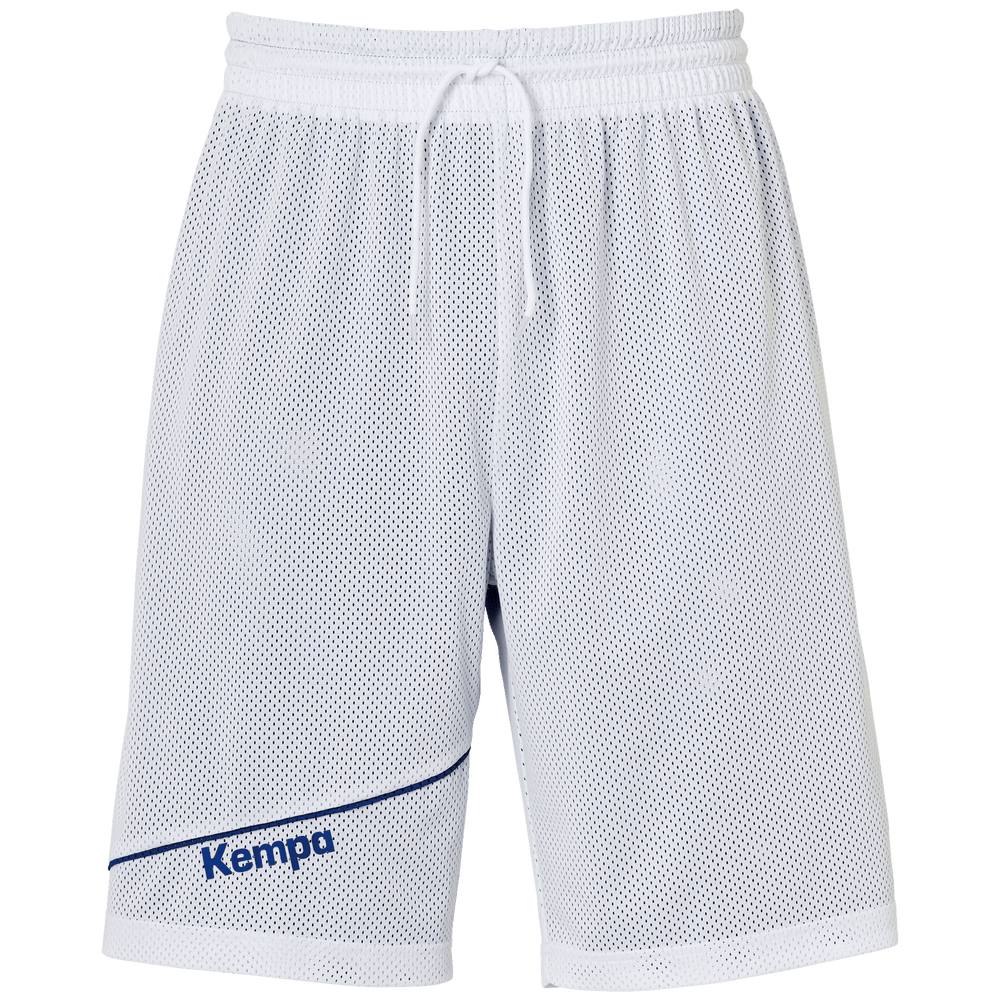 KEMPA Reversible Shorts Kind (royal/weiß)
