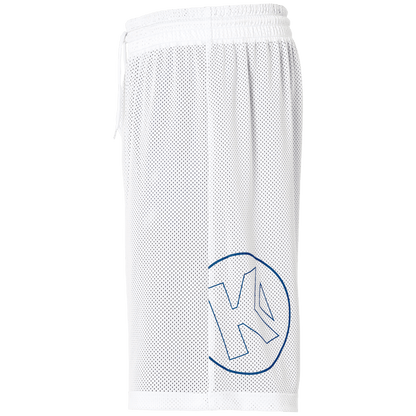 KEMPA Reversible Shorts Kind (royal/weiß)
