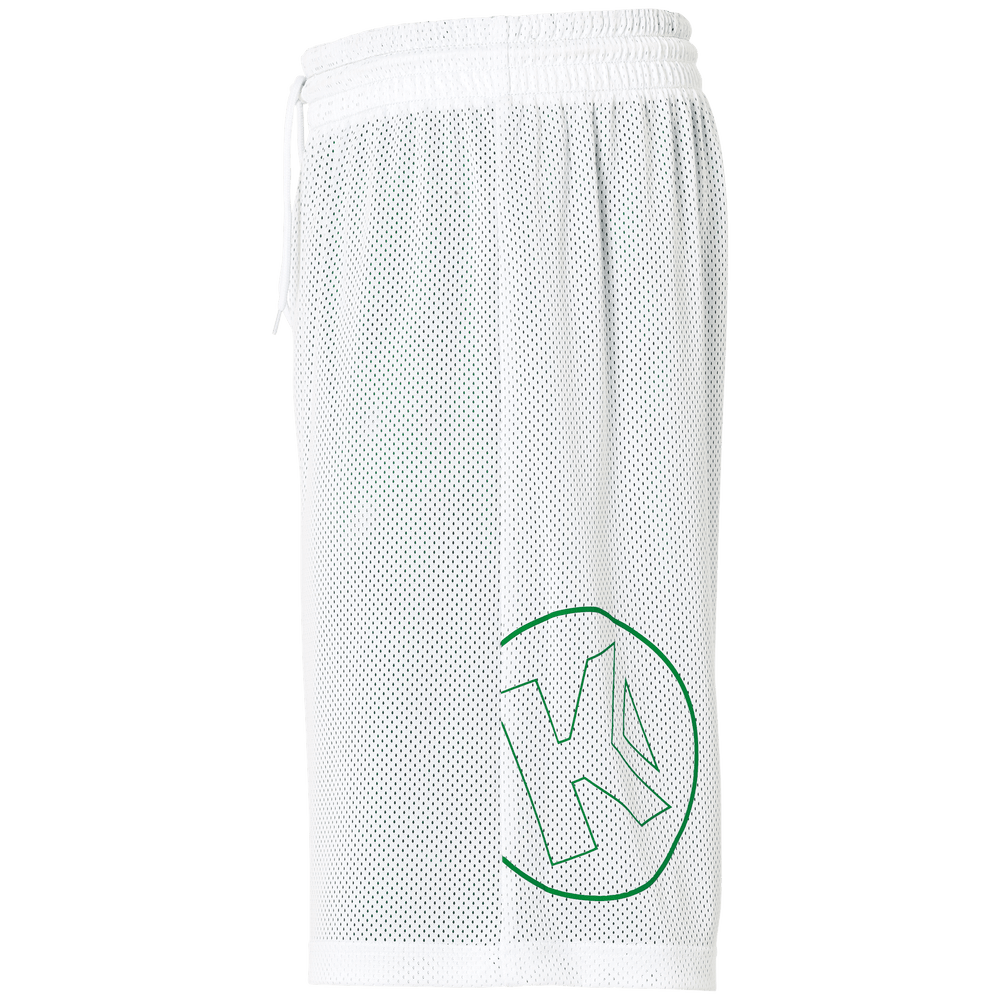 KEMPA Reversible Shorts Kind (grün/weiß)