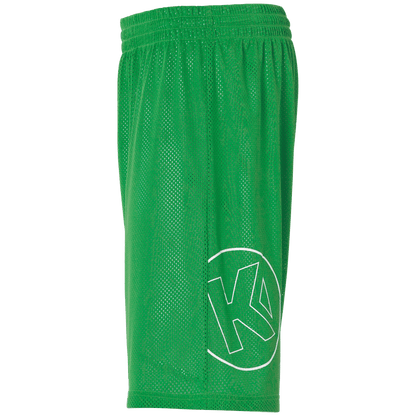 KEMPA Reversible Shorts Kind (grün/weiß)