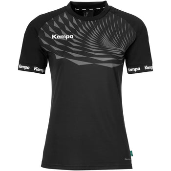 KEMPA Wave 26 Shirt Damen Schwarz