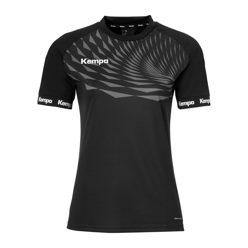 KEMPA Wave 26 Shirt Damen (schwarz/anthra)