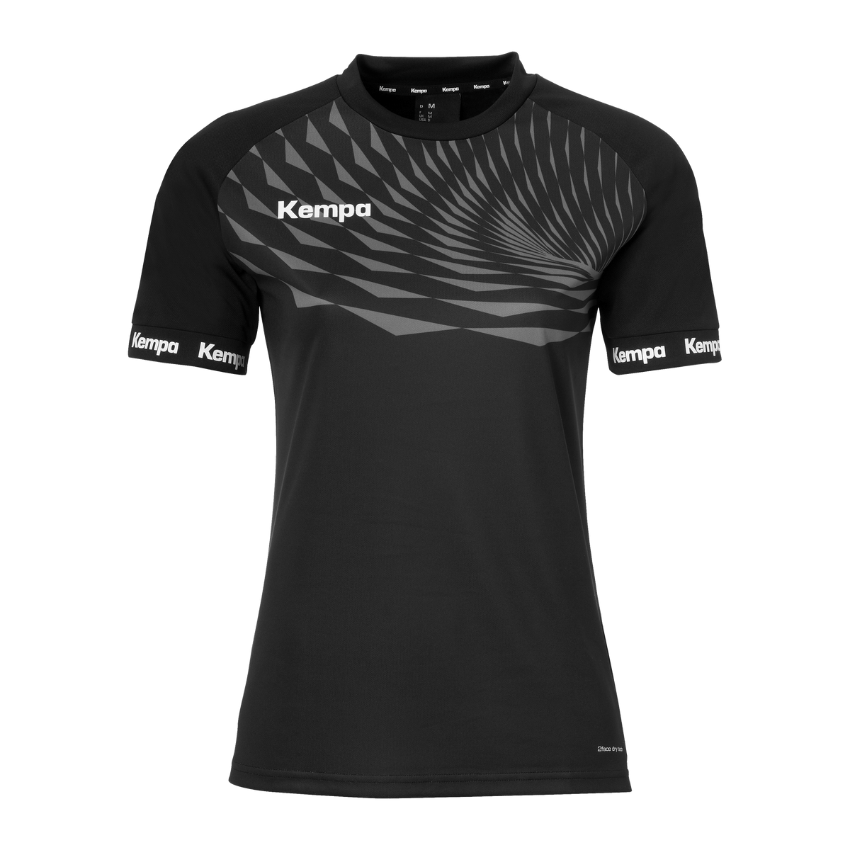 KEMPA Wave 26 Shirt Damen (schwarz/anthra)