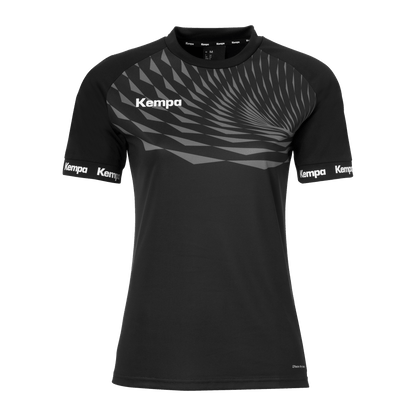 KEMPA Wave 26 Shirt Damen (schwarz/anthra)