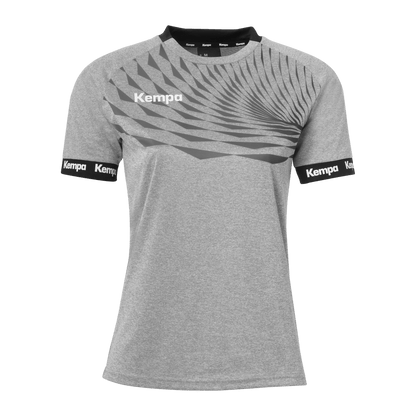 KEMPA Wave 26 Shirt Damen (dark grau melange/anthra)