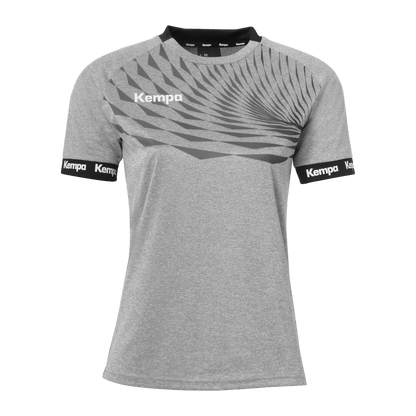 KEMPA Wave 26 Shirt Damen (dark grau melange/anthra)