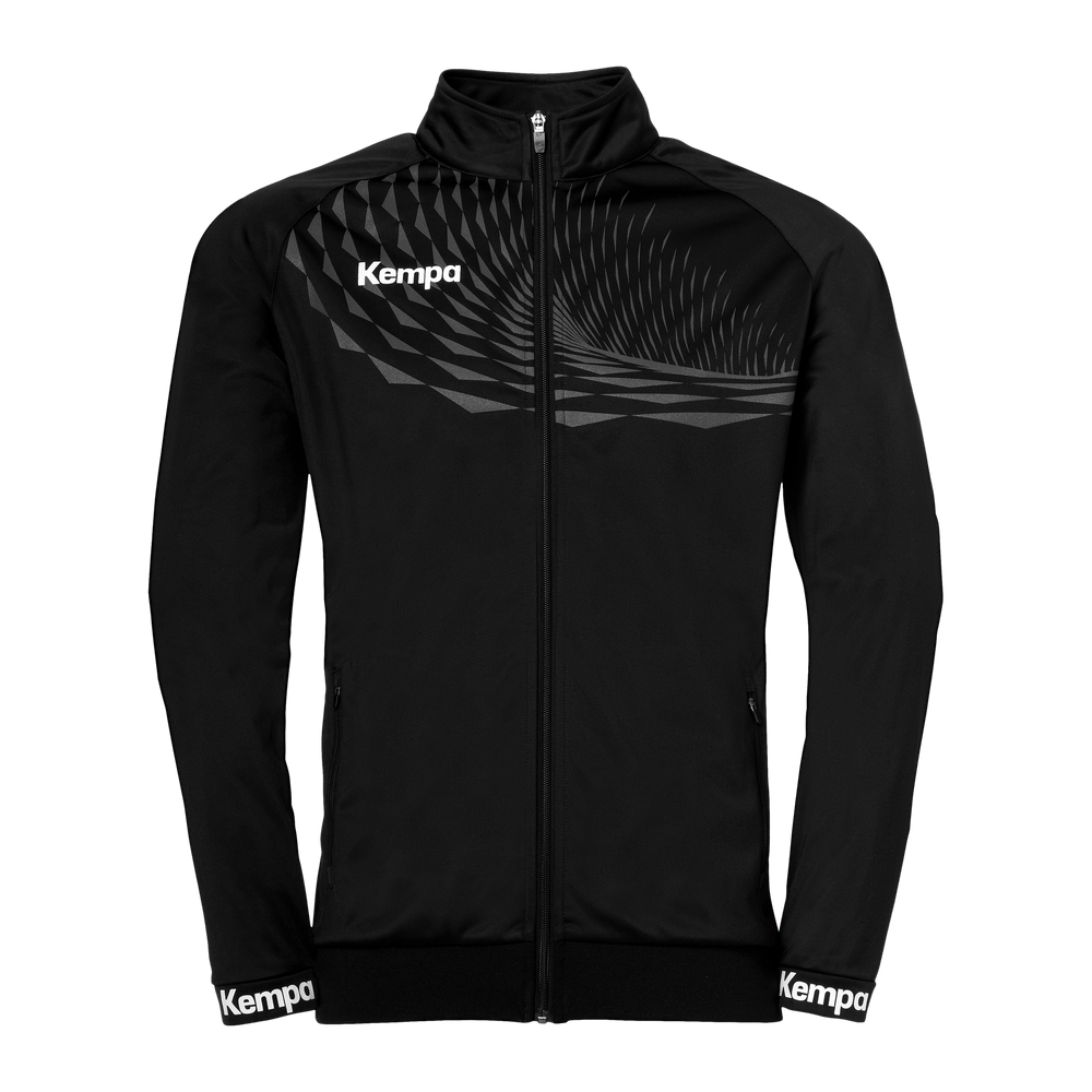 KEMPA Wave 26 Poly Jacket Kind (schwarz/anthra)