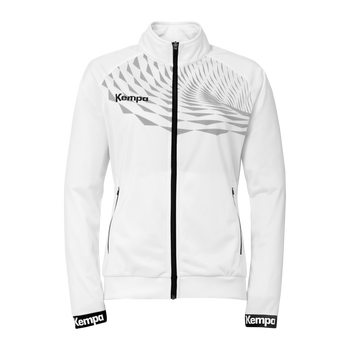 KEMPA Wave 26 Poly Jacket Damen (weiß/grau)