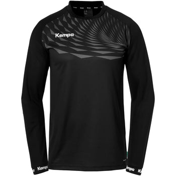KEMPA Wave 26 Longsleeve Herren Schwarz