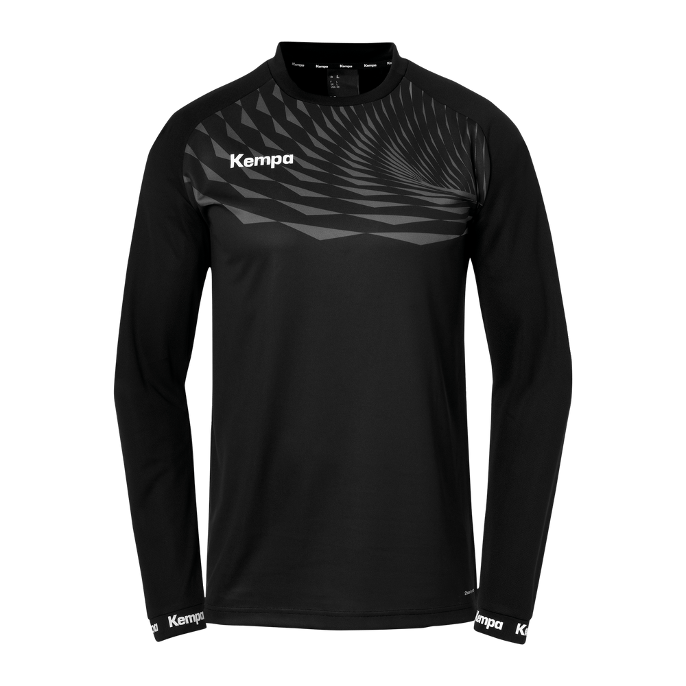 KEMPA Wave 26 Longsleeve (schwarz/anthra)