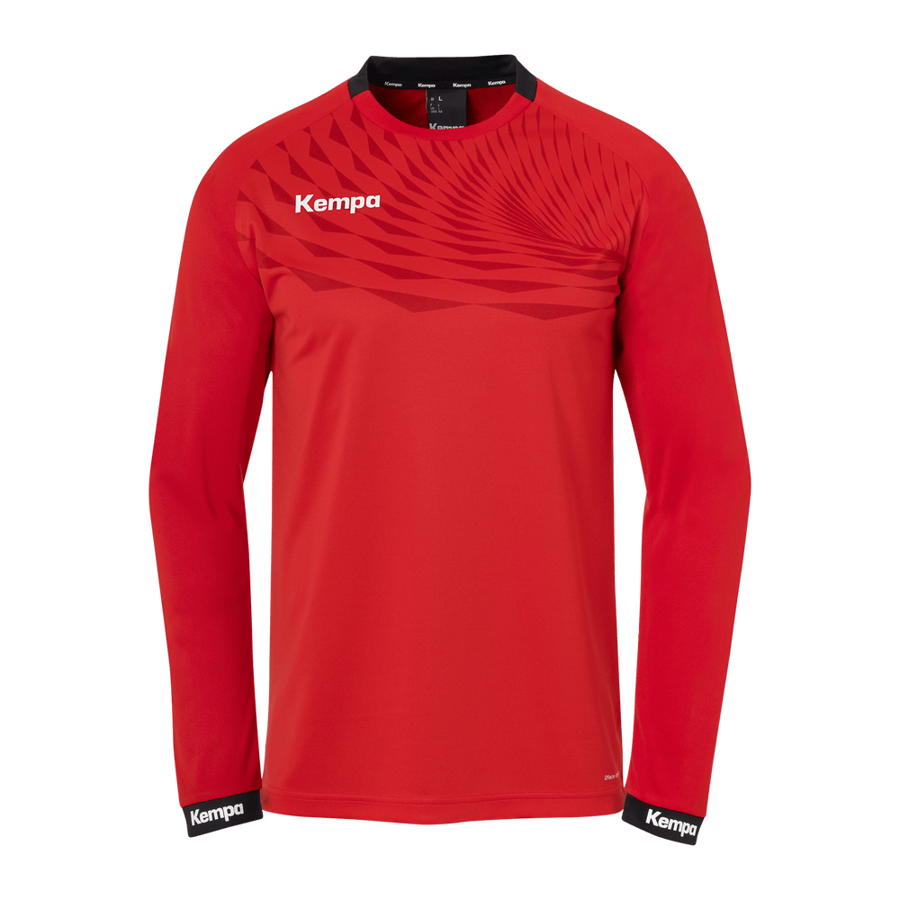 KEMPA Wave 26 Longsleeve (rot/chilirot)