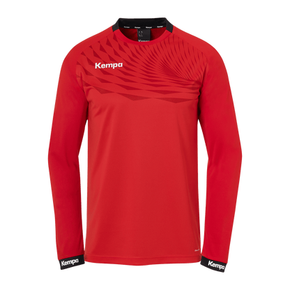KEMPA Wave 26 Longsleeve (rot/chilirot)