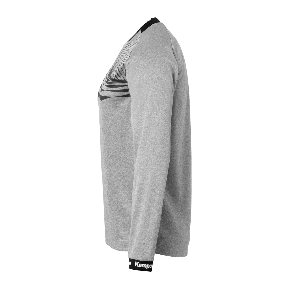 KEMPA Wave 26 Longsleeve (dark grau melange/anthra)