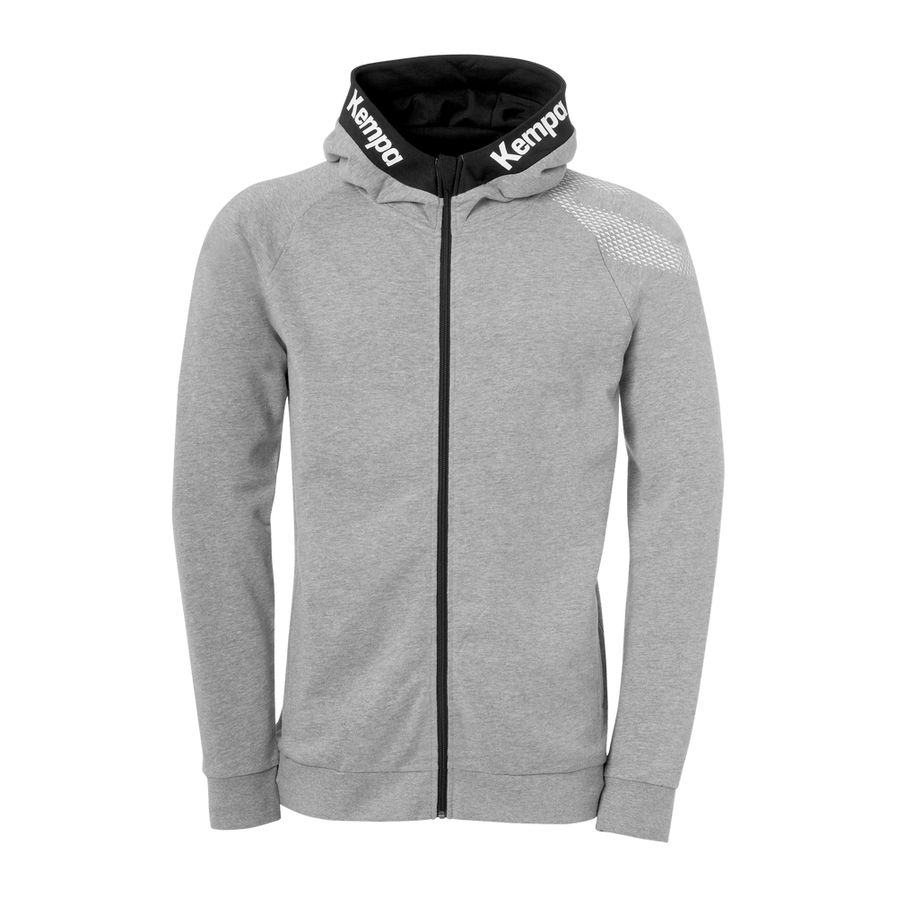 KEMPA Core 26 Hood Jacket Kind (dark grau melange)