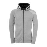 KEMPA Core 26 Hood Jacket Kind (dark grau melange)