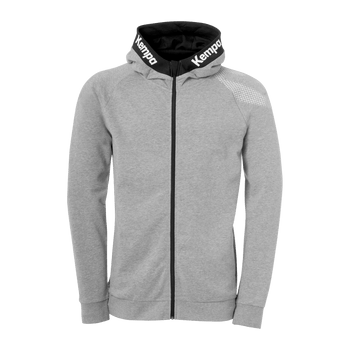 KEMPA Core 26 Hood Jacket Kind (dark grau melange)